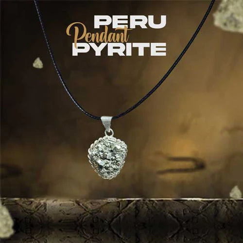 Pyrite Pendant for Wealth & Prospority