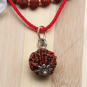 5 Mukhi Rudraksha Pendant - For Wealth | Stability | Protection