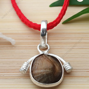 Natural Machmani Stone Pendant