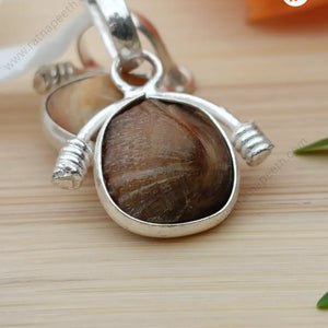 Natural Machmani Stone Pendant