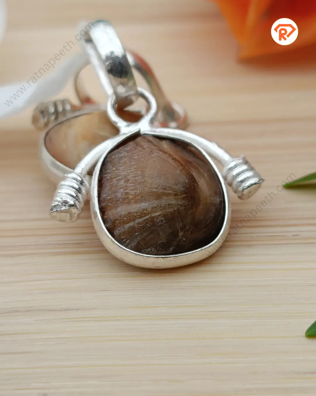 Natural Machmani Stone Pendant