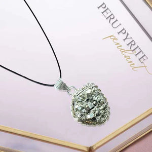 Pyrite Pendant for Wealth & Prospority