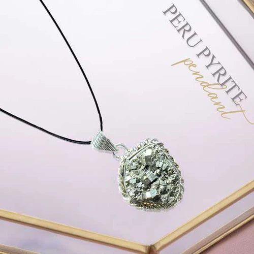 Pyrite Pendant for Wealth & Prospority