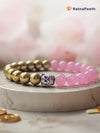 Pyrite and Rose Quartz Bracelet Energized